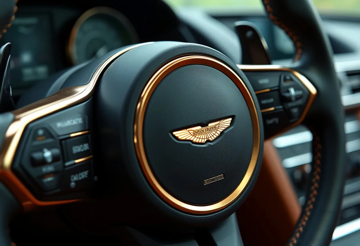 logotype aston martin