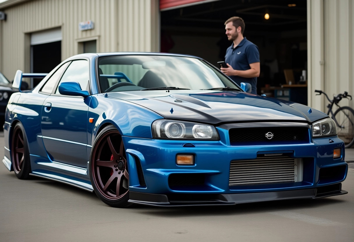 nissan gt-r r34